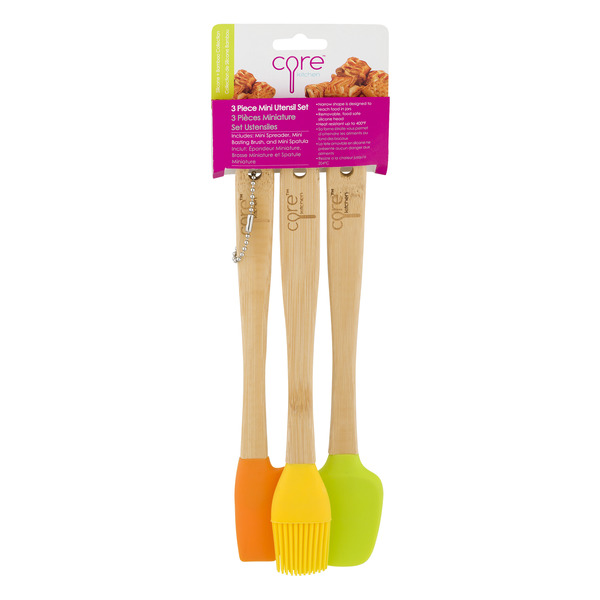 Core Kitchen 3 Piece Mini Utensil Set