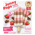JonnyPops Cream Minis Neapolitan Frozen Pops - 6 ct
