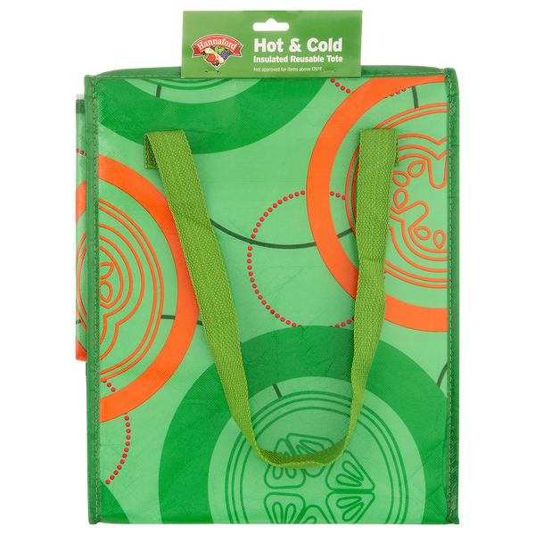 Hannaford Hot & Cold Insulated Reusable Tote