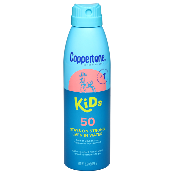 Coppertone Kids 50 SPF Sunscreen Spray