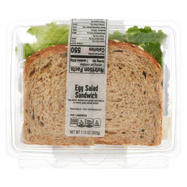 Giant Deli Egg Salad Sandwich