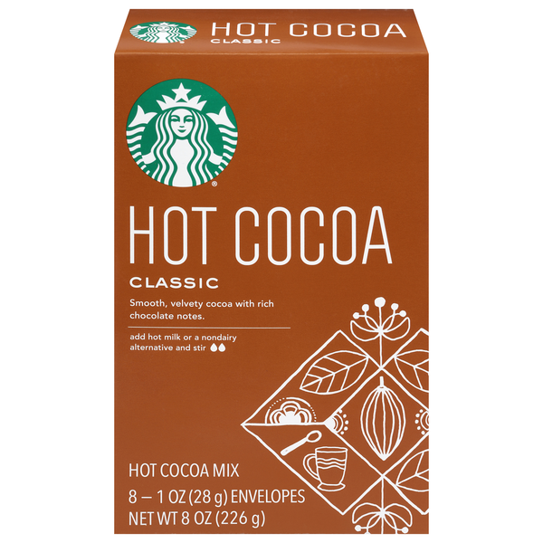Starbucks Classic Hot Cocoa Mix Packet - 8 ct