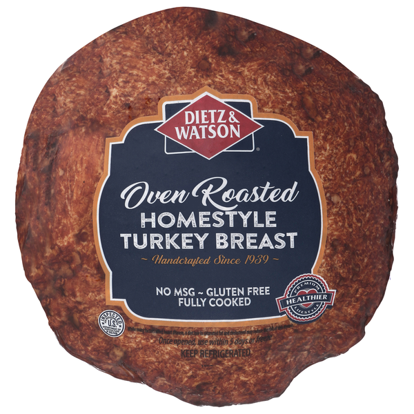 Dietz & Watson Deli Oven Roasted Homestyle Turkey Breast (Regular Sliced)