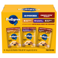 PEDIGREE Choice Cuts in Gravy Variety Pack Adult Wet Dog Food Pouch 18 ct