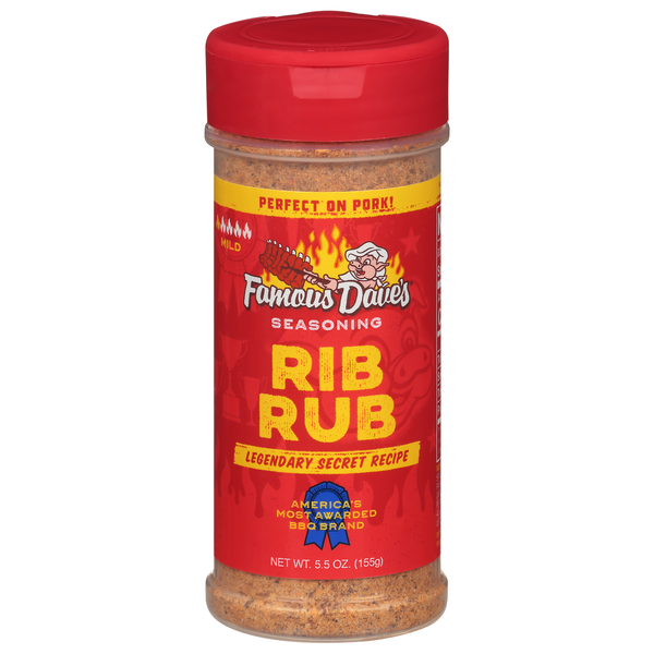 Famous Dave's Mild Rib Rub Seasoning