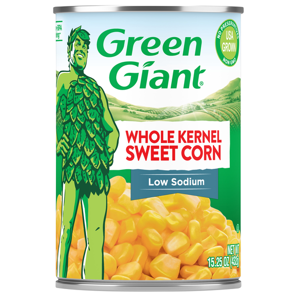 Green Giant Low Sodium Whole Kernel Sweet Corn