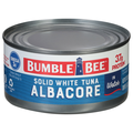 Bumble Bee Wild Caught Solid White Albacore Tuna in Water