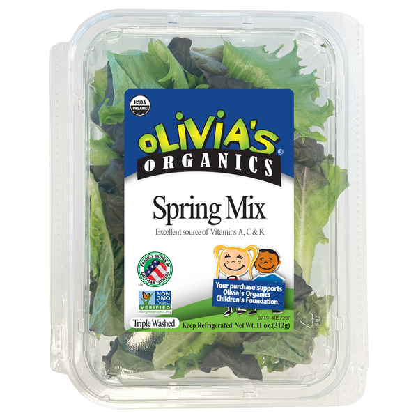 Olivia's Organics Spring Mix