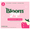 Bloom Pop Strawberry Cream Prebiotic Soda - 4 pk