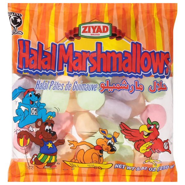 Ziyad Halal Fruit Flavored Colored Marshmallows
