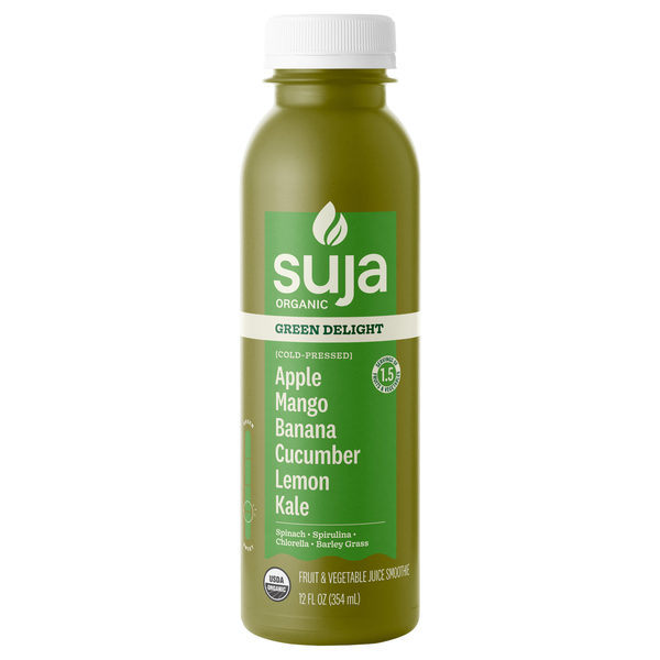 Suja Organic Green Delight Fruit & Vegetable Juice Smoothie