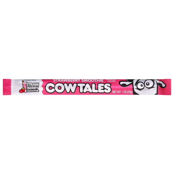 Goetze's Cow Tales Strawberry Smoothie Chewy Candy