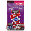 Hershey's Dark Chocolate Lovers Snack Size Candy Assortment Party Pack
