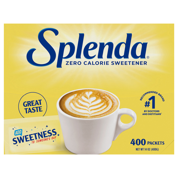 Splenda Zero Calorie Sweetener Packets