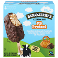 Ben & Jerry's PB Pretzel Ice Cream Bars - 4 ct