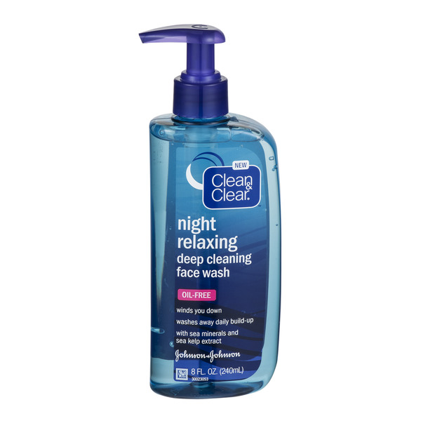 night relaxing face wash