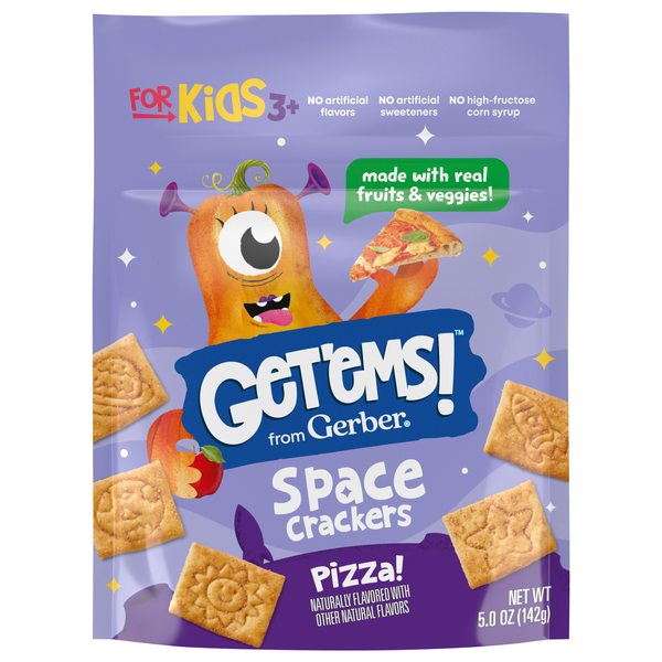 Get'ems! from Gerber Pizza Space Crackers