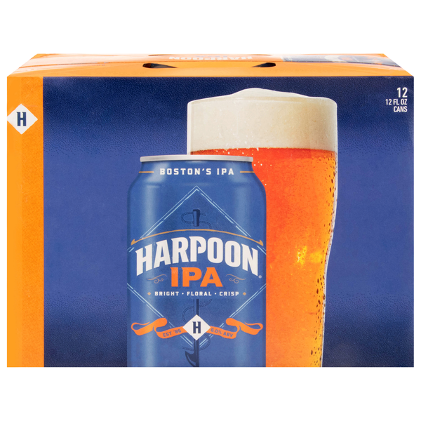 Harpoon IPA Beer - 12 pk
