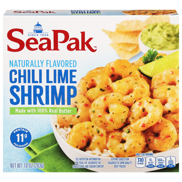 SeaPak Naturally Flavored Chili Lime Shrimp