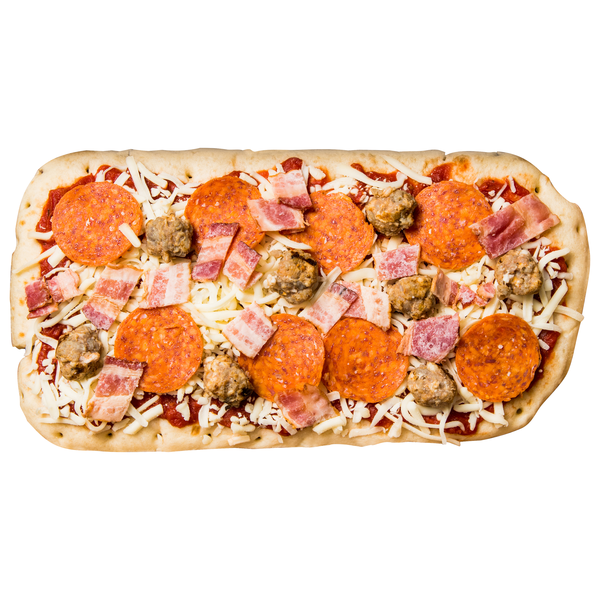 Stop & Shop Flatbread Pizza Three Meat Trio