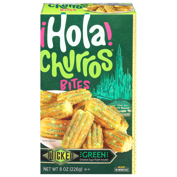 Hola Churros! Bites with Wicked Green Cinnamon Sugar Pack Frozen