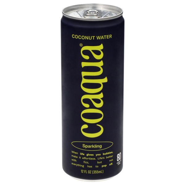 CoAqua Sparkling Coconut Water