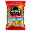 On The Border Cafe Style Tortilla Chips Fiesta Size