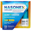 Nasonex 24 Hour Non-Drowsy Allergy + Congestion Spray 120 Sprays