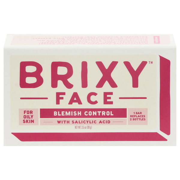 Brixy Blemish Control Face Bar for Oily Skin