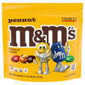 M&M's Peanut Milk Chocolate Candy Family Size