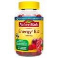 Nature Made Energy Cherry & Mixed Berry 1000mcg B12 Gummies