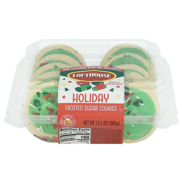 Save on Lofthouse Frosted Sugar Cookies Holiday Order Online Delivery