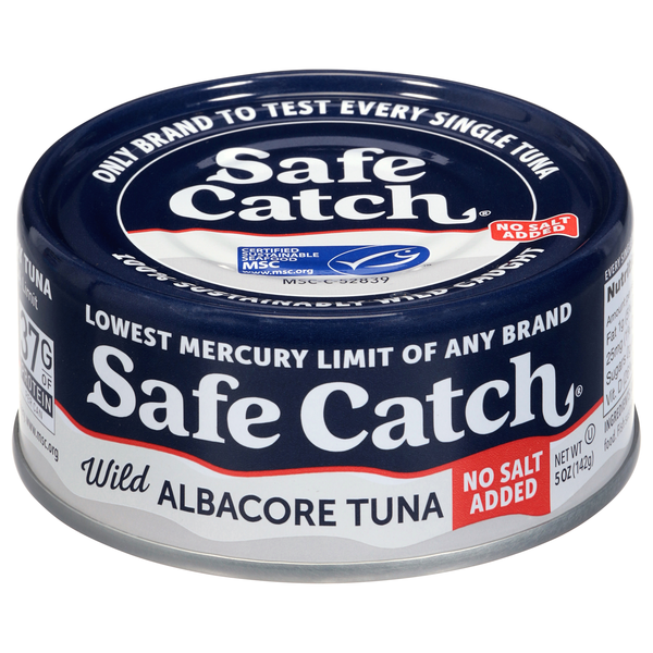 Safe Catch No Salt Added Wild Caught Albacore Tuna