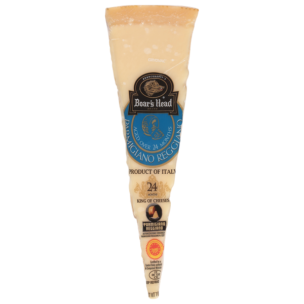 Boar's Head Imported Aged Parmigiano Reggiano Cheese Wedge