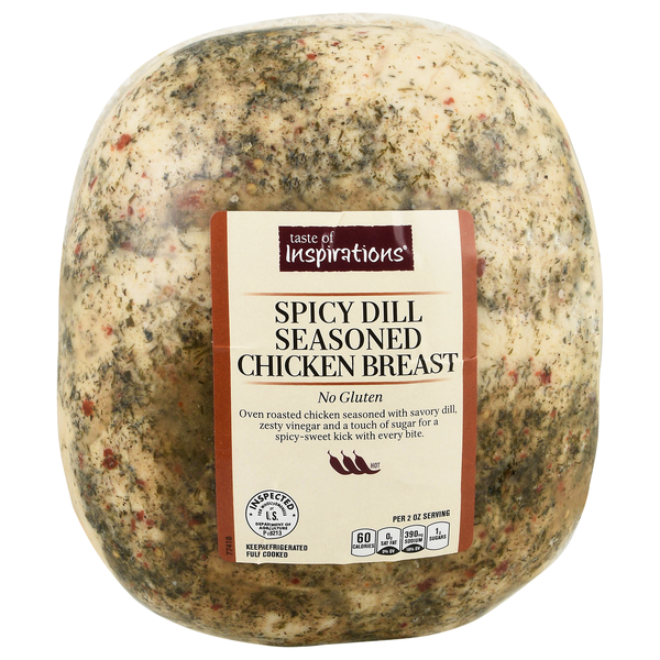 Taste of Inspirations Spicy Dill Seasoned Chicken Breast (Regular Sliced)