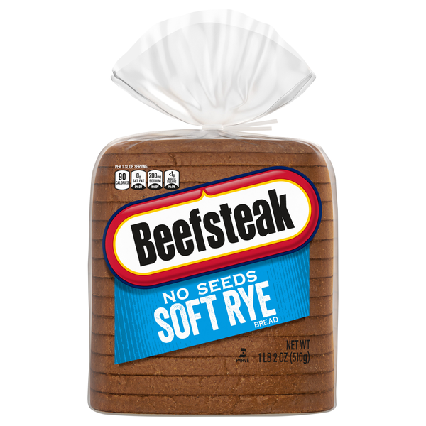 Beefsteak No Seeds Soft Rye Sliced Bread