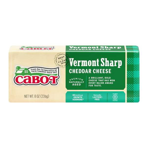Save on Cabot Vermont Sharp Cheddar Cheese Chunk Order Online Delivery