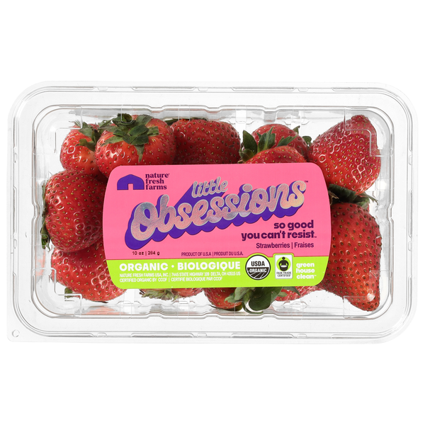 Nature Fresh Farms Little Obsessions Organic Strawberries