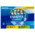Tampax Compact Unscented Regular & Super Tampons