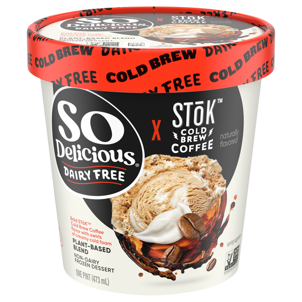 So Delicious StoK Cold Brew Coffee Non-Dairy Frozen Dessert