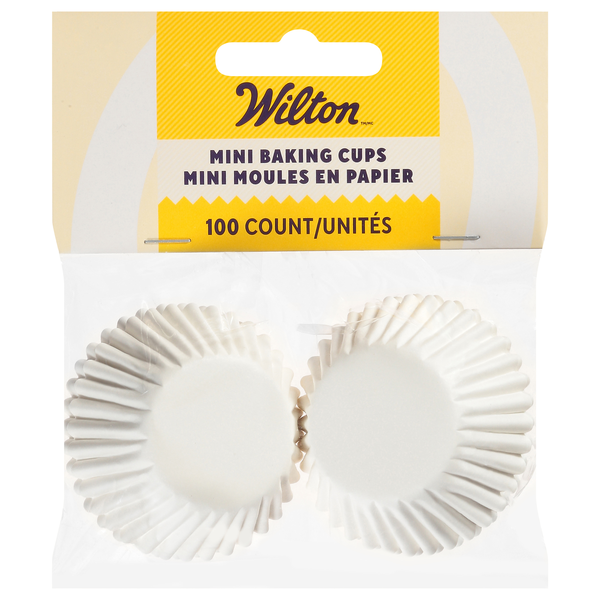 Wilton White Mini Baking Cups
