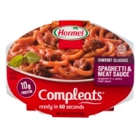 Hormel Compleats Homestyle Spaghetti & Meat Sauce Microwavable