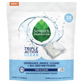 Seventh Generation Free & Clear Triple Action Dish Detergent Packs - 38 ct