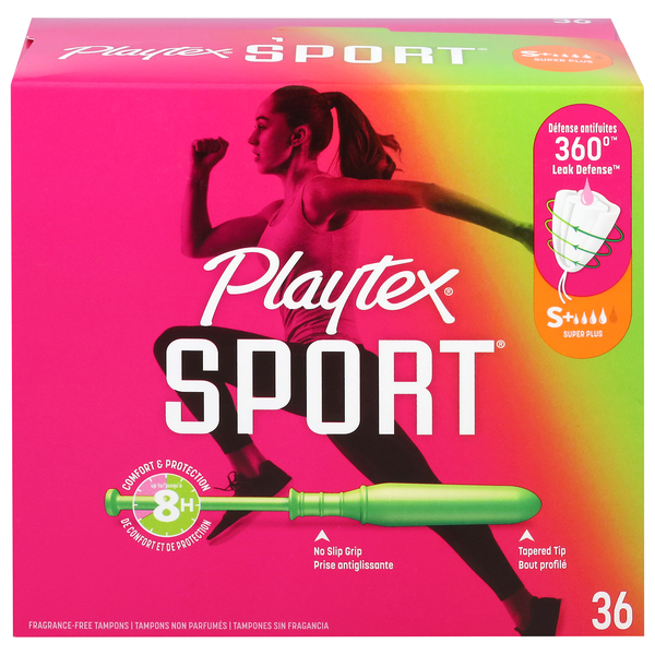 Playtex Sport Unscented Super Plus Tampons