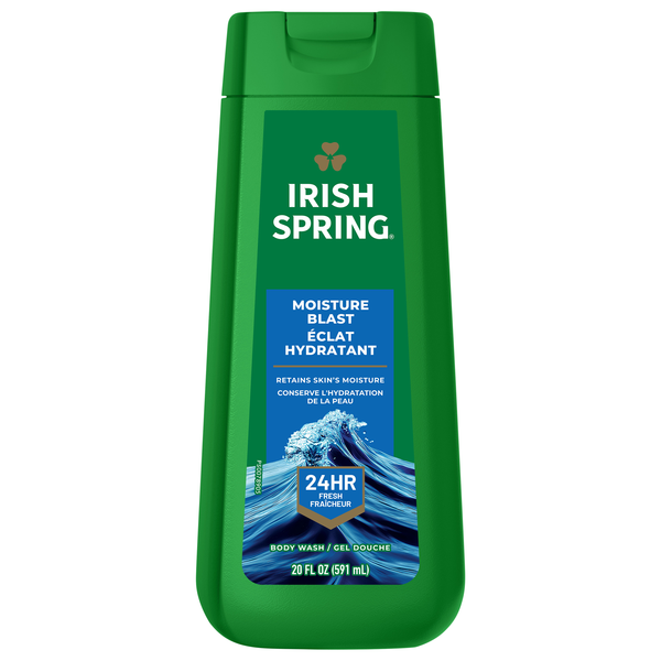 Irish Spring Men Moisture Blast Moisturizing Face & Body Wash