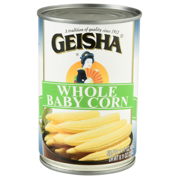 Geisha Whole Baby Corn