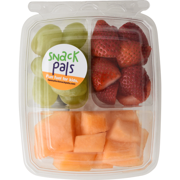Hannaford Grape Strawberry & Cantaloupe Fruit Snak Pals