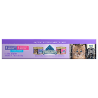 BLUE Wilderness Grain Free Chicken & Salmon Recipe Wet Kitten Food - 6 ct