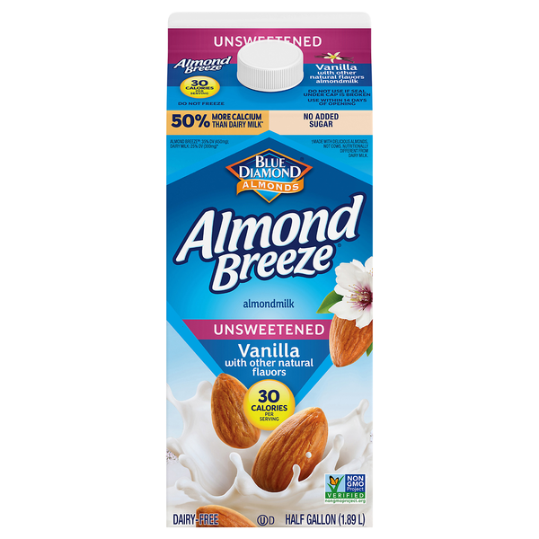 Almond Breeze Vanilla Almondmilk Unsweetened