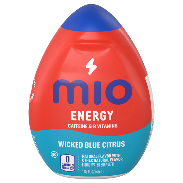 MiO Energy Wicked Blue Citrus Liquid Water Enhancer with Caffeine